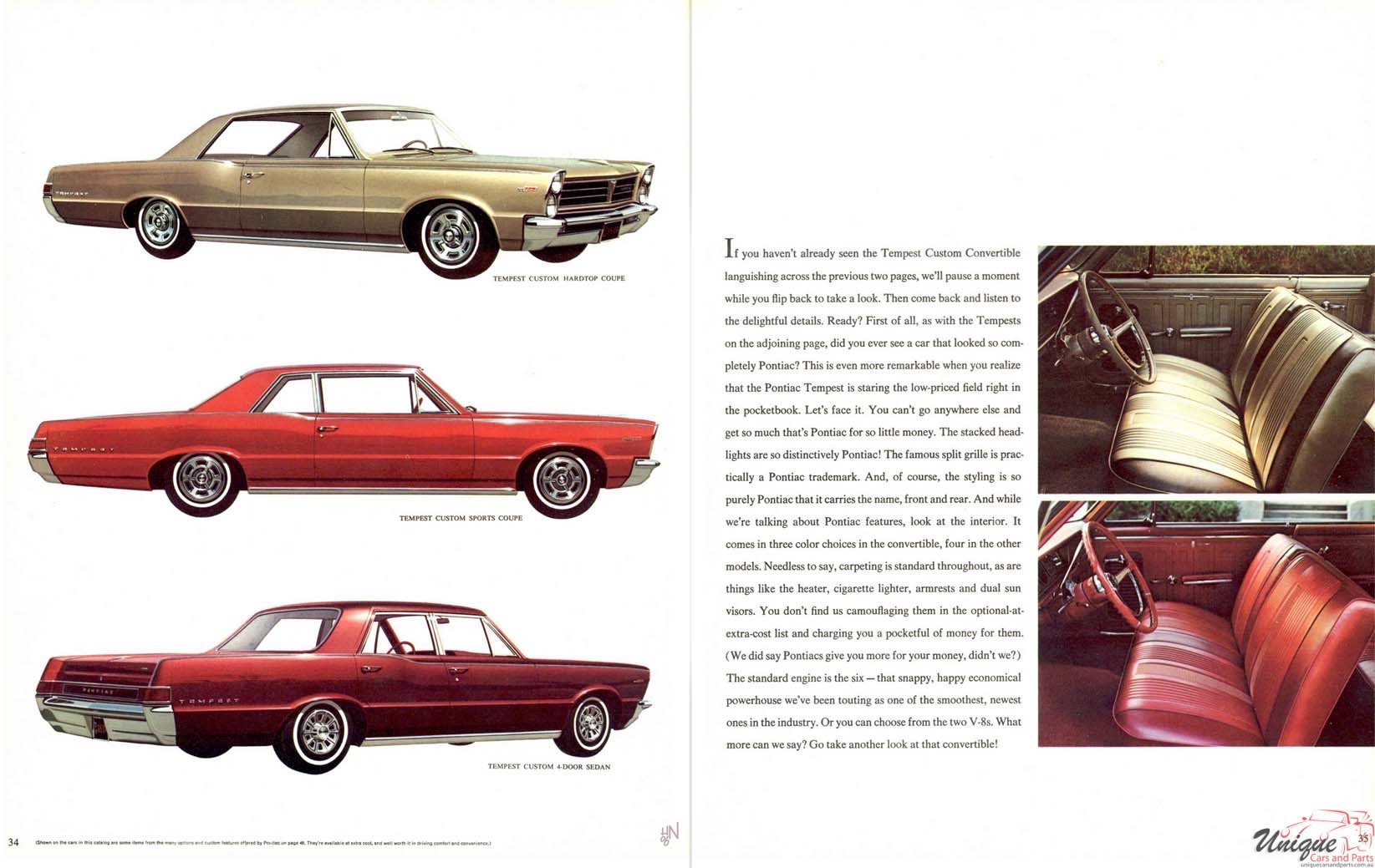 1965 Pontiac Brochure Page 2